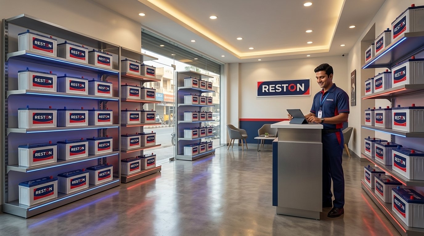 Reston Authorized Battery Dealership Showroom